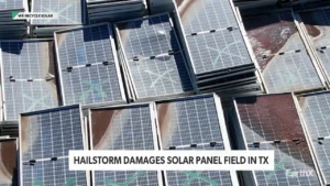 Hail Storm Lifts the Lid on Solar Sustainability