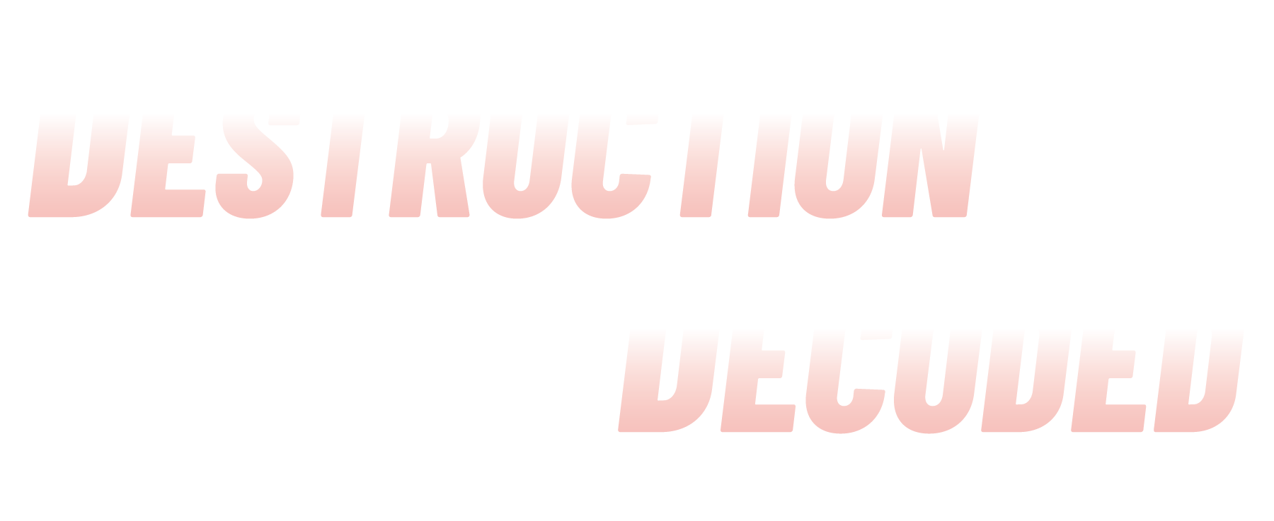 Destruction Decoded Logo