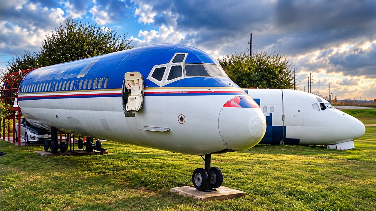 A House Made Out Of An Airplane?